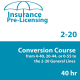 Insurance, Florida, Property & Casualty, Insurance Pre-Licensing, Property & Casualty, Property and Casualty, Pre-licensing, Insurance, All Courses,40 hr 2-20 Conversion Course 