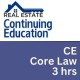 3 hrsReal Estate CE - Core Law (RECE001FL3j)