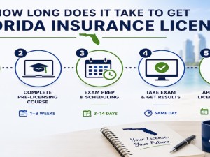 How Long Does It Take to Get a Florida Insurance License?