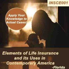 14 hr All Licenses CE - ELEMENTS OF LIFE INSURANCE AND ITS USES IN CONTEMPORARY AMERICA (INSCE001FL14)