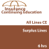 6 hr all Licenses CE - Surplus Lines