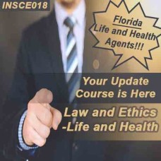 4-hour Law & Ethics Update 2-15 CE Course - for 2-14, 2-15, 2-40 Life and Health Agents (INSCE018FL5k)