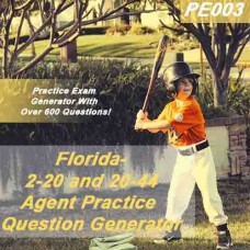 2-20 and 20-44 Agent Practice Question Generator