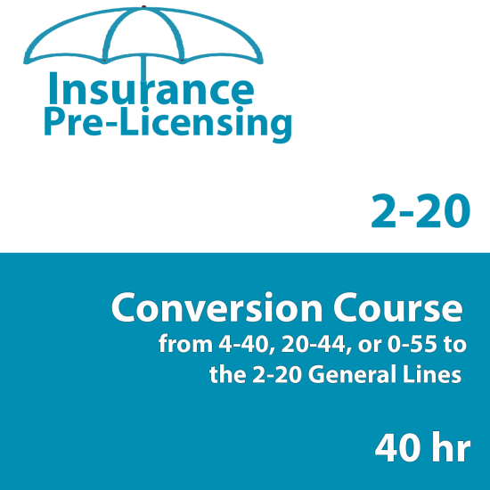 40 hr 2-20 Conversion Course -{brand}  Insurance, Florida, Property & Casualty, Insurance Pre-Licensing, Property & Casualty, Property and Casualty, Pre-licensing, Insurance, All Courses,40 hr 2-20 Conversion Course